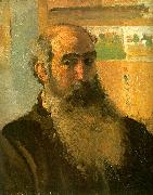 Camille Pissaro Self Portrait oil